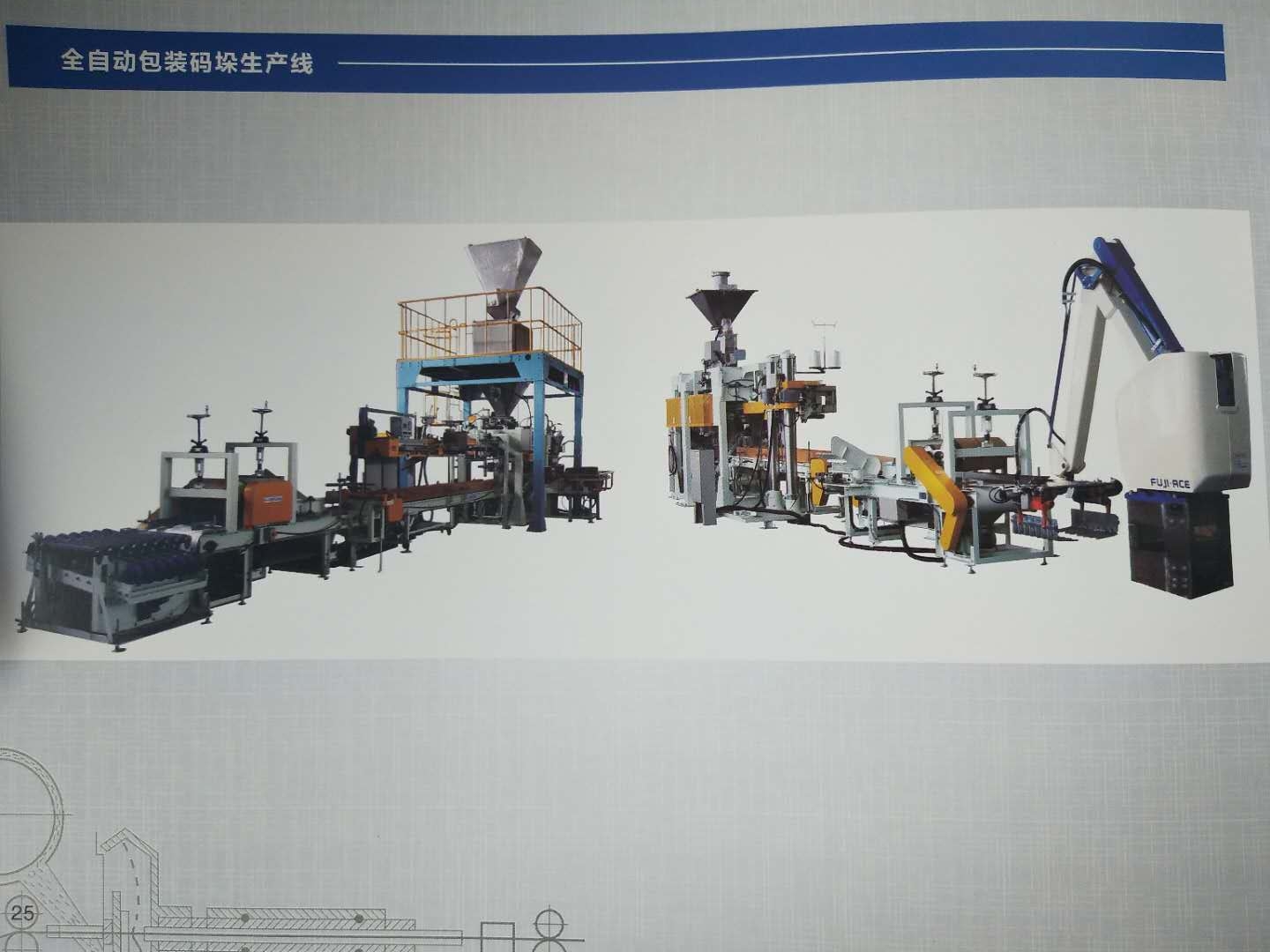 顆粒、粉體物料全自動包裝機